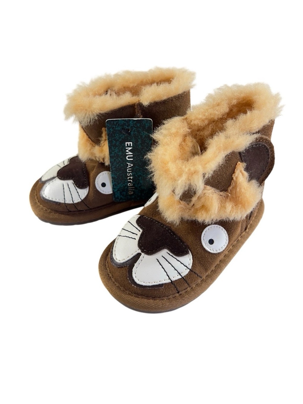 Emu Australia 12-18 months Lion Plush Merino Wool‎ Shearling Boots - Picture 3 of 9